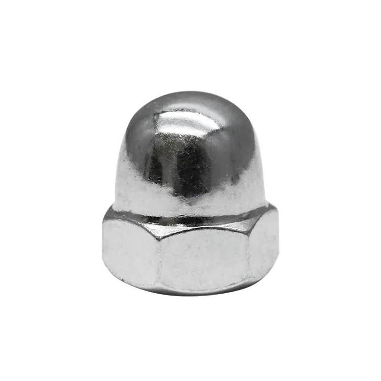 Hex Acorn Nut Stainless Steel Hexagon Semicircle Cap Cover Nuts