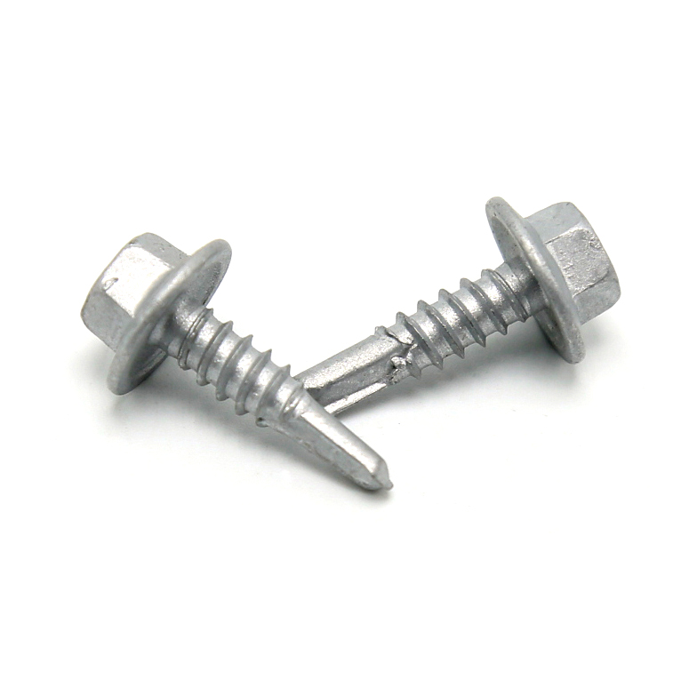 Ruspert Coating Hex Flange Head Self Drilling Screw For Thick Steel