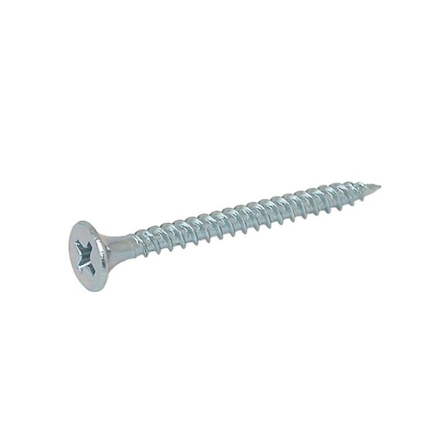BZP Blue White Zinc Plated PH2 Philips Drive Drywall Screws Fine Thread