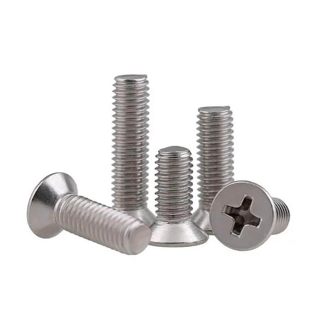 countersunk head Flat Head Phillips Machine Screw Stainless Steel Zinc Plated