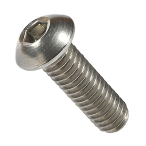 Hexagonal Allen Bolt Stainless Steel A4-70 Button Head Stainless Steel Hex Socket Cap Machine Screw