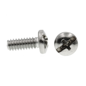 Stainless Steel Pan Head Phillips/Slotted Combination Drive Machine Screws