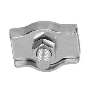 Simplex Single Bolt Wire Rope Clips Stainless Steel Cable Clamp