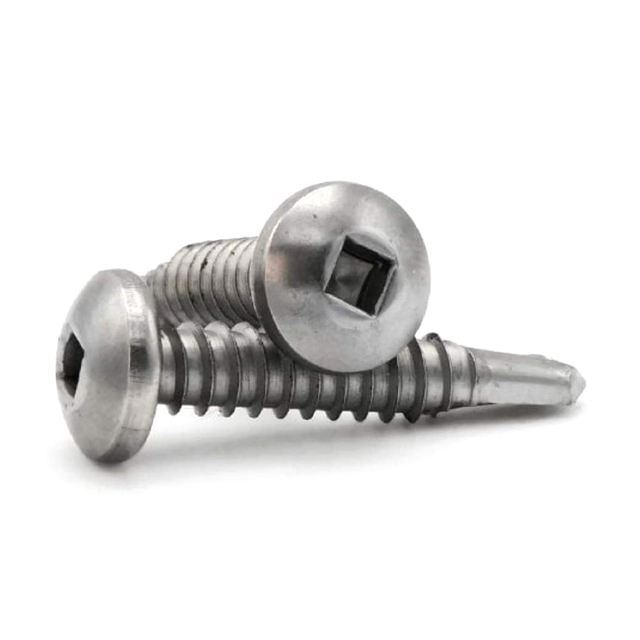 Stainless Steel Pan Head Square Drive Self Drilling Screw 