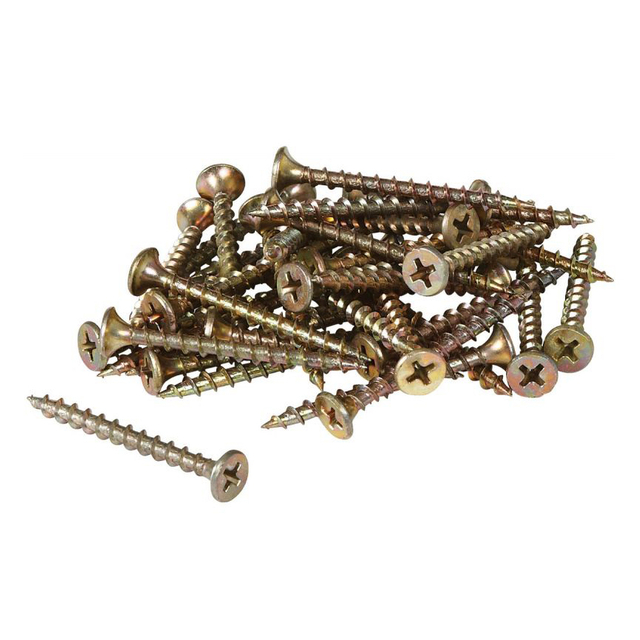 Drywall screw Fine Thread Yellow Zinc Drywall Screw Phillips Bugle Head Carbon Steel