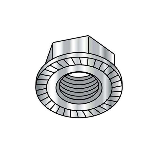 Din6923 MALAXY Best Price Sus304 Hex Lock Din6923 M8 Ansi B18 2 Head Weld Self Locking Hexagon Din 6923 Flange Nut