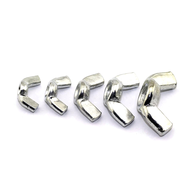 DIN315 Metric Coarse Thread Stainless Steel Wing Nuts Butterfly Nuts