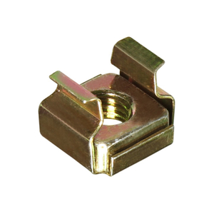 Carbon Steel Yellow Zinc Plated Cage Nuts for Server Rack Cabinet