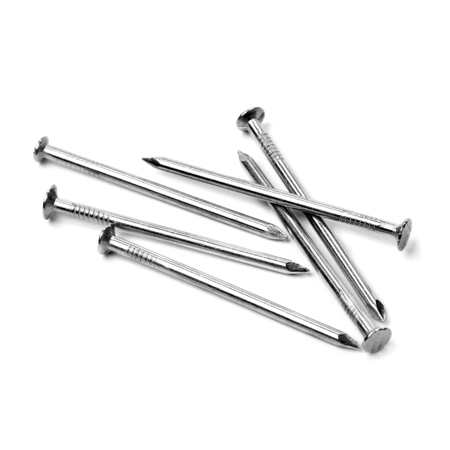 Common Nail Carbon Steel Zinc Plated Plain Black Oxide