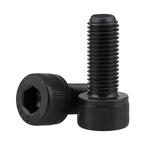 Metric DIN912 Black 12.9 Carbon Steel Hex Socket Head Cap Screw Bolts