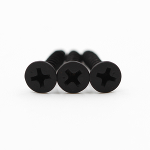 China Factory Carbon Steel Black Phosphated Sheetrock Screws Phillips Bugle Head Fine Thread Drywall Screw for Gypsum Board