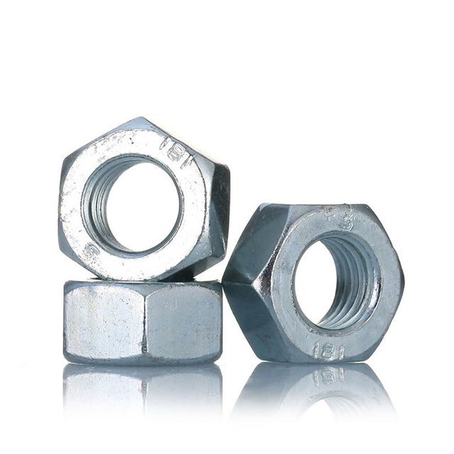  Good Quality Hot Sale Hex Nut Grade8 Zinc Plated Hex Nut Din934