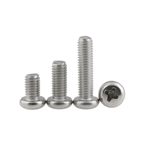 Stainless Steel Machine Screws Phillips Drive Cross Recessed Pan Head Din7985