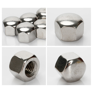 DIN 917 Hexagon Cap Nuts with Fine Pitch Thread A2 Stainless Steel