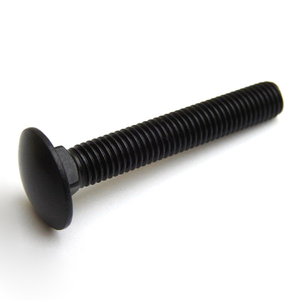 Coarse Thread Grade 5 Carriage Bolt Medium Carbon Steel Black Oxide