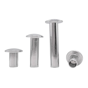 Truss Head Semi Tubular Rivet Staniless Steel Din7340