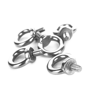 Lifting Eye Bolt M10 x 18mm Male Thread 304 Stainless Steel for Hanging