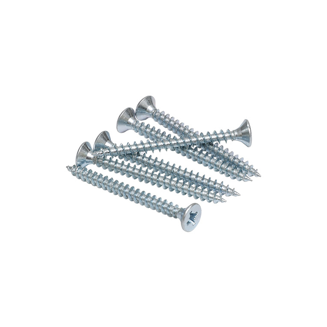 Carbon Steel Zinc Plated Allen Hex Socket Countersunk Head Confirmat Furniture Screws