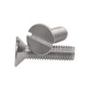 Hot Sale High Quality Machine Screw Countersunk Head Slotted Drive Stainless Steel Zinc Plated