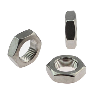 High Quality ISO4035 DIN936 AISI 304 Stainless Steel Hex Thin Nut Jam Nut