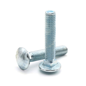 Round Head Square Neck Carriage Bolt Zinc Plated 307A Grade A Steel Din603
