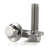 Full Thread Hex Head Flange Bolt Stainless steel 304/316/410