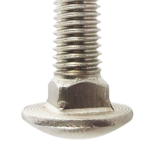 Round Head Square Neck Stainless Steel Carriage Bolt Full Thread DIN 603