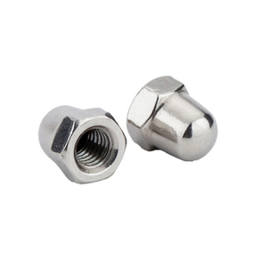 Hex Acorn Nut 304 Stainless Steel Hexagon Semicircle Cap Cover Nuts Dome Nuts