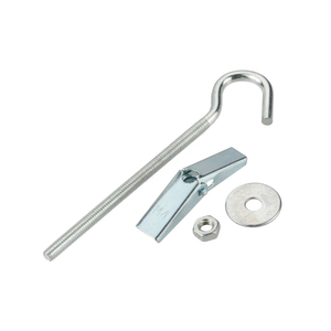 China Cheap Fastener Blue Zinc Spring Toggle Anchor Wing Anchor with Eye Hook Bolt