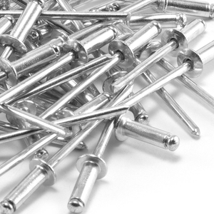 Blind Rivet Pop Rivets Open Mandrel Dome Head Aluminium Standard