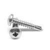 Square Drive Pan Head Self Drilling Screws 410 Stainless Steel Sds TEK Screw Sheet Metal Screws