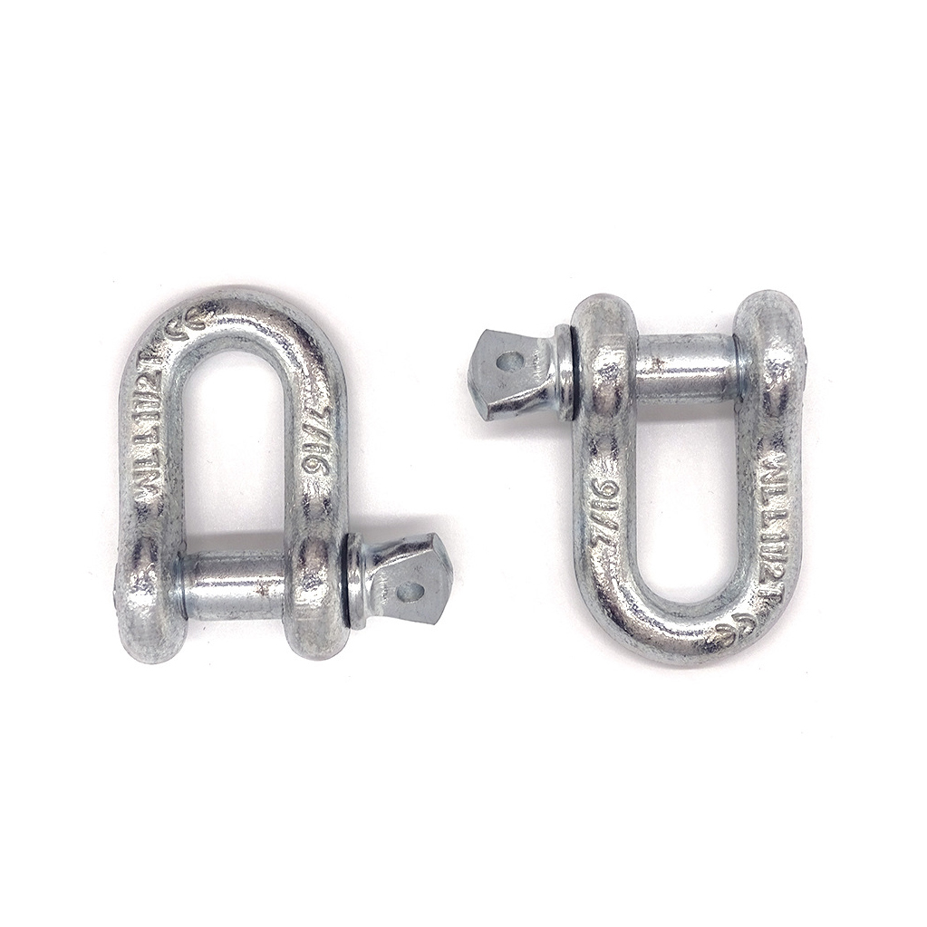 thumbnail image 2 of Galvanized Load Rated Screw Pin Anchor Shackles – 3/8" – Choose 4, 5, Or 10 Pcs 2 of 5
