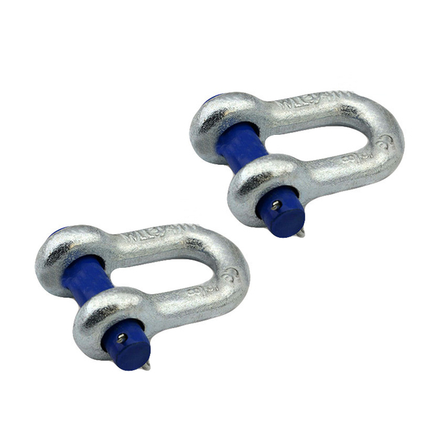  D Type Chain Shackle Dee Shackle G215 Carbon Steel