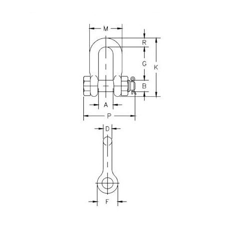  Eye Swivel Snap Shackle Rigging Hardware Stainless Steel Shackle Marine Hardware Wire Rope Fittings