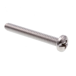 Stainless Steel Pan Head Phillips/Slotted Combination Drive Machine Screws