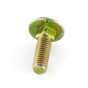 Grade 8 Carriage Bolt Alloy Steel Fully Threaded Yellow Zinc Plated