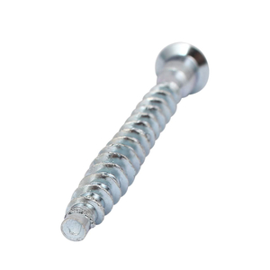 Carbon Steel Furniture Confirmat Screw Hex Socket Wood Screws Zinc Plated