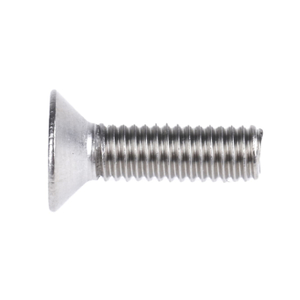 Flat Head Socket Cap Screws Stainless Steel 18-8 (304) Bright Finish Allen Socket Drive Machine Screw