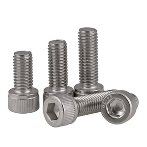 M6-M100 Hex Socket Head Bolt Stainless Steel SS304 SS316 Plain Din912