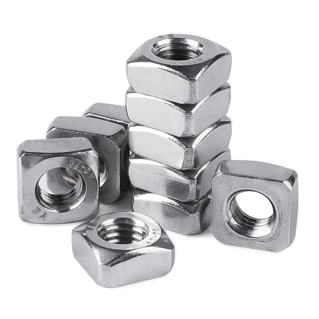 Hot sale High Quality stainless steel DIN557 square nuts with competitive price