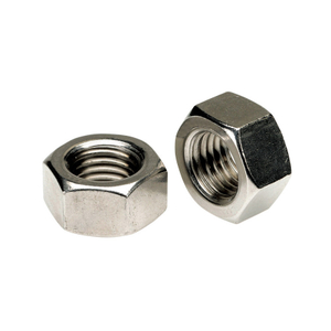 High Quality DIN934 Zinc Plated Hexagon Metric Thread Hex Nut M2 for Bolts and Screws
