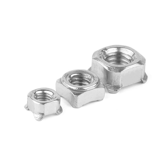 China Supplier Din 928 Metric Square Weld Nut A2 Stainless Steel