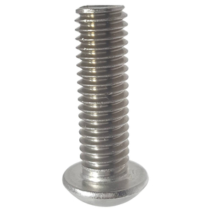 Hexagonal Allen Bolt Stainless Steel A4-70 Button Head Stainless Steel Hex Socket Cap Machine Screw