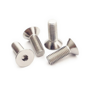 DIN 7991 Gr2 Titanium Bolt Flat Head Countersunk Socket Bolt M8 M10