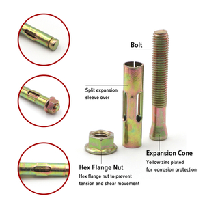 China Sleeve Anchor Expansion Anchor with Hex Flange Nut