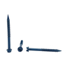 Concrete Screw Hex Head Slotted Drive Carbon Steel Blue Respert