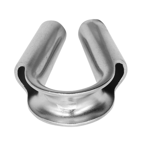 Stainless Steel Wire Rope Tube Thimble Heavy Duty Cable Thimble for Wire Rope Cable