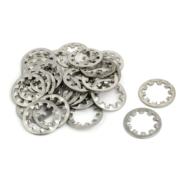 METRIC STAINLESS STEEL INTERNAL TOOTH LOCK WASHERS DIN6797