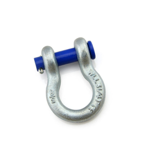 G213 US Type Bow Shackle Drop Forged Carbon Steel Body Alloy Steel Pin Hot-dipped Galvanized Anchor Shackle