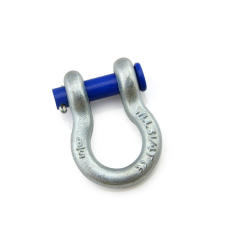 G213 US Type Bow Shackle Drop Forged Carbon Steel Pin Hot-dipped Galvanized Shackle